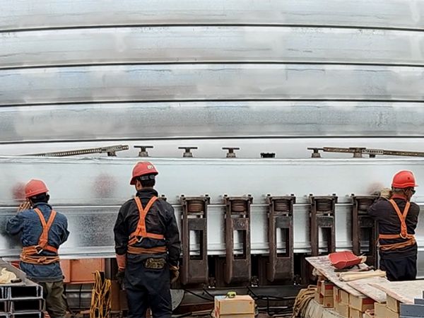 Оборудование спирального силоса