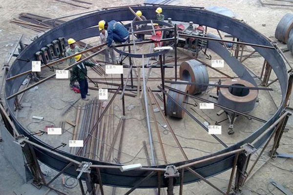 Производство железного силоса & Установочный процесс